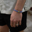 SMILEY Armband babyblau